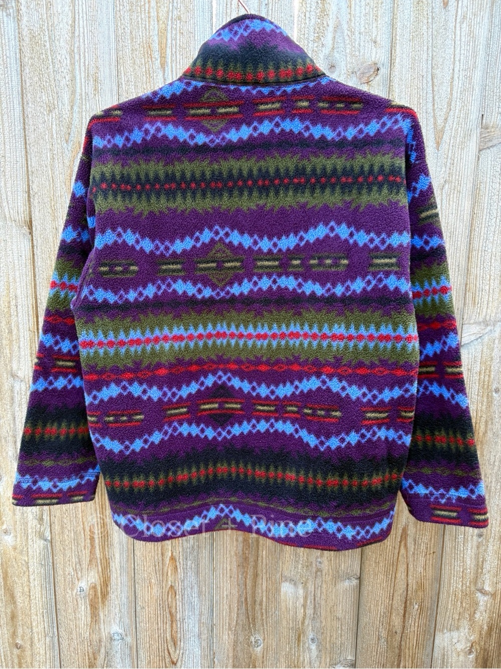 Patagonia Lightweight Synchilla Sweater in Sacajawea Blackberry Size XS Vintage - Picture 5 of 17